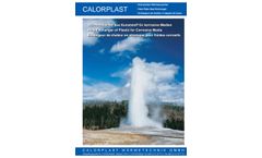 CALORPLAST - Plastic Tube Plate Heat Exchanger - Brochure