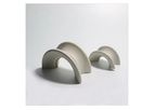 AITE - 50 Ceramic Intalox Saddle Rings, Washing Tower