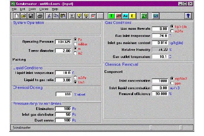 Scrubmaster - Software For Scrubber Tower & Absorber Design ...