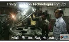 Trinity`s Multi Round #BagHousing with quick closure clamp and hydraulically assisted davit- Video