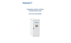 Powercent - Model PC-CESS-P - Commercial Energy Storage System - Brochure