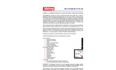 Telatemp - Model ML-H-D-RF - Wireless Temp/Humidity Datalogger Transmiter Brochure