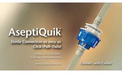 AseptiQuik® Connectors from Colder Products Company - Video