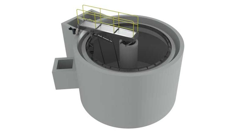 Rotating Sludge Scraper