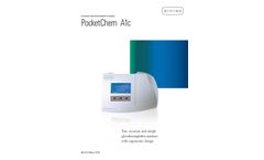 Arkray - Model PocketChem A1c - Compact Glycohemoglobin Analyzer - Brochure