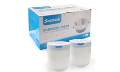Senvok - Commode Liners with Highly Absorbent Pads