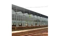Kunsheng - Sndustry Standard Gable Glass Greenhouses