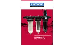 Cintropur - Model UV 2000 3/4Inch + 1Inch - UV Water Sterilizer - Brochure