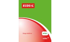 Ecosyl - Silage of Crops and Ensiling Conditions - Brochure