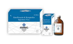 Model Kenmac  - Enrofloxacin& Ketoprofen Injection (Vet.)