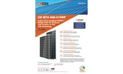 Contendre - Model M Series - Multicrystalline Solar Module - Brochure