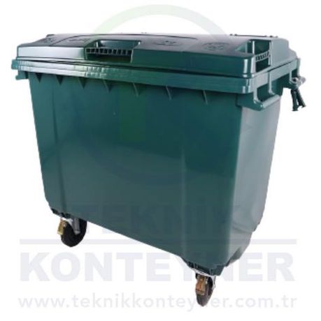 Teknik Konteyner TK-660-PCK 660 Liters Plastic Waste Container