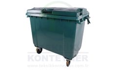 Teknik Konteyner - Model TK-660-PCK - 660 Liters Plastic Waste Container
