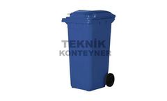 Teknik Konteyner - Model TK-240-PCK - 240 Liters Plastic Waste Container