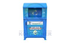 Teknik Konteyner - Model TYPE 2 - TK-2000-KUMB - 2000 LT Recycling Piggy Bank