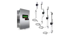EBTRON - Model EF-x2000-U - Airflow and Temperature Measurement Device with Integral Relative Humidity Sensor (with /H option)