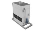 Counter Flow Cooling Tower with Opposite Spray Water & Air Inlet Flows