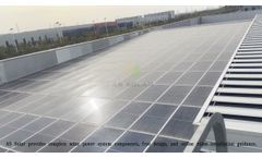 Roof top solar power system - Video