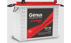 Genus - Model Invomax GTT180 - 150 AH Tall Tubular Battery