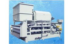 Dubhe - Model DTE - Sludge Dewatering Belt Two Stage Rotary Drum Thickening  Press