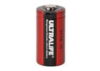 ULTRALIFE - Model CR123A - 3.0V Crimp seal 1500mAh Non-rechargeable Cell