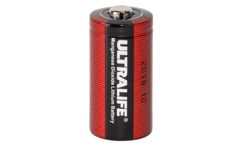 ULTRALIFE - Model CR123A - 3.0V Crimp seal 1500mAh Non-rechargeable Cell