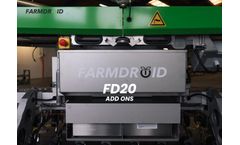 Farmdroid - Model FD20 ADD ONS - Automatic Seeding & Weeding Robot - Brochure