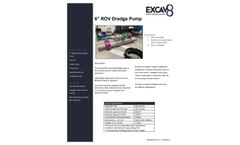 Excav8 - 6 ROV Dredge Pump - Brochure