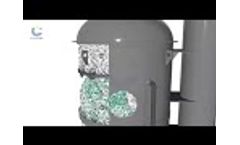 How does a wet scrubber work - Video