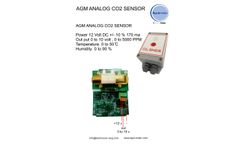 Analog - Model AGM - Co2 Sensor - Brochure