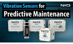 Vibration Sensors for Predictive Maintenance - Video