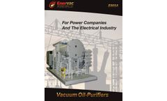 Transformer Oil Purifier / Degasification  - Brochure