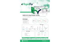 RapidFor - Model SARS-CoV-2 - Rapid Antigen Test Kit - Datasheet