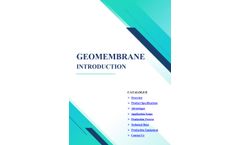 Dexuda - HDPE Geomembrane - Brochure