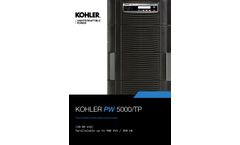 KOHLER - Model PW5000TP - Standalone Three-phase UPS System - Brochure