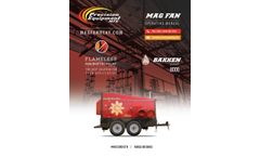 Mag Fan - Model D8000 - Flameless Air Heater - Brochure