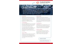 Duratherm HF - Heat Transfer Fluid - Brochure
