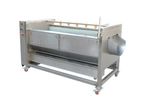 Vertical Brush-roller Washing Cleaning Machine for Vegetables, Fruits, Mussels