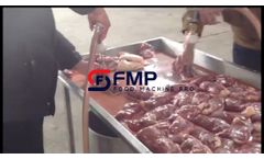 Manual type brine injector for duck chest meat - Video
