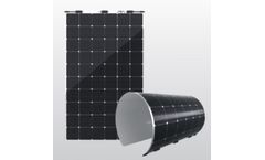 Commercial & Residential BIPV Semi-flexible Solar Panel Module