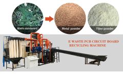 Customized Pcb Recycling Machine For Pcb Scrap Computer Motherboard E Waste Recycling - Video