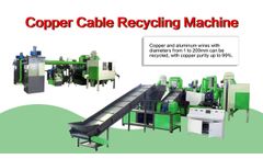 Copper Cable Recycling Machine,Copper Cable Shredding Machine,Cable Wire Recycling Machine - Video