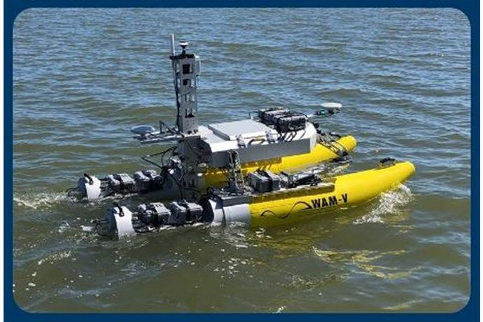 Opt Wam V 8 Wave Adaptive Modular Vessel By Ocean Power Technologies