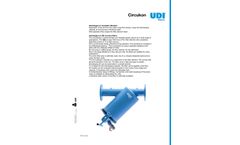 UDI Circukon filters - Brochure