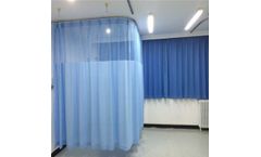 Permanent Flame Retardant Functional Medical Curtain