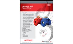 Woltman Type Water Meter Hot - Brochure