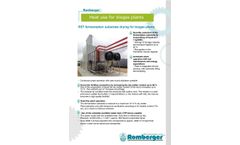 Fermentation Substrate Drying Plants - info Sheet