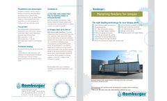 Dosing Systems For Biogas Plants - Info Sheet