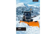VARIO Snow Plough - Data Sheet
