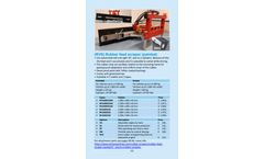 Kemp Machines - Model RVSAB(M) - Rubber Feed Scraper Standard - Brochure